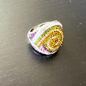 Colorful Statement Ring.